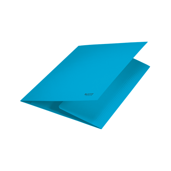 CARPETA CARTON 3 SOLAPAS A4 RECYCLE 100% AZUL LEITZ 39060035