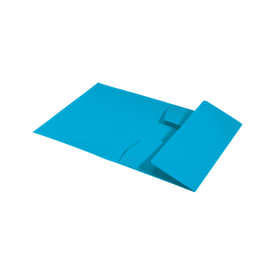 CARPETA CARTON 3 SOLAPAS A4 RECYCLE 100% AZUL LEITZ 39060035