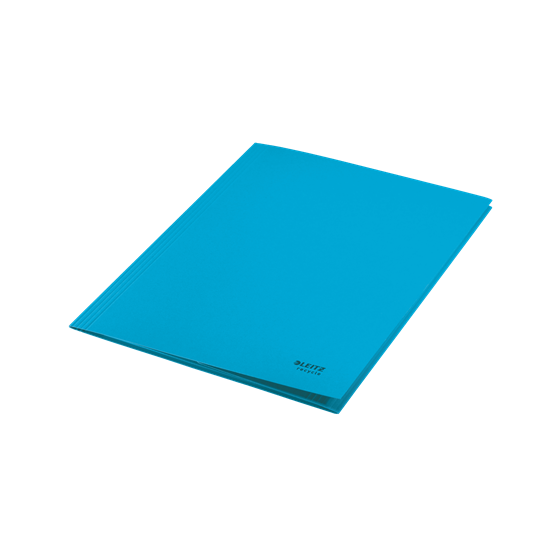 CARPETA CARTON 3 SOLAPAS A4 RECYCLE 100% AZUL LEITZ 39060035