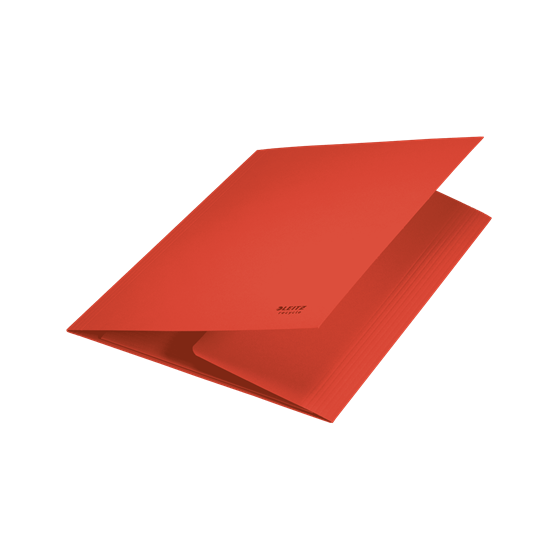 CARPETA CARTON 3 SOLAPAS A4 RECYCLE 100% ROJO LEITZ 39060025