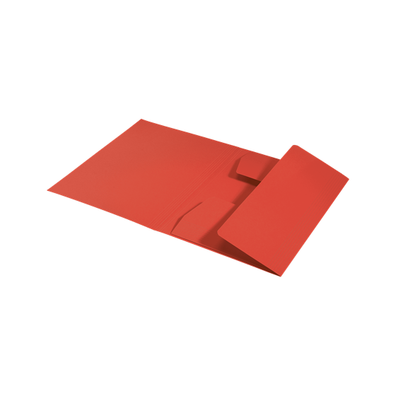 CARPETA CARTON 3 SOLAPAS A4 RECYCLE 100% ROJO LEITZ 39060025