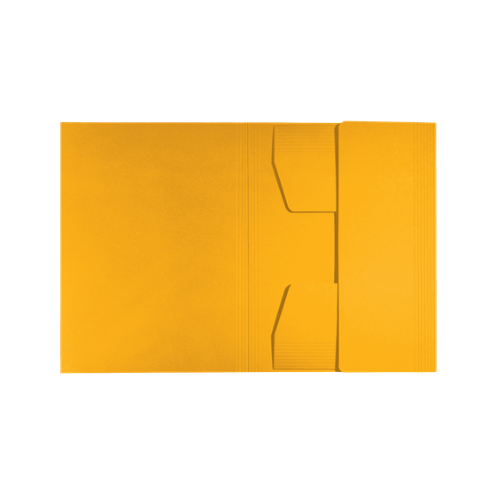 CARPETA CARTON 3 SOLAPAS A4 RECYCLE 100% AMARILLO LEITZ 39060015