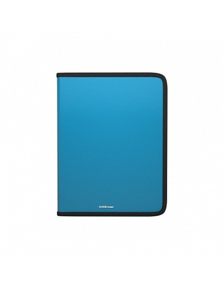 CARPETA POLIPROPILENO CON CREMALLERA DIAGONAL VIVID A4+ COLORES SURTIDOS ERICH KRAUSE 59223 (x4 unidades)