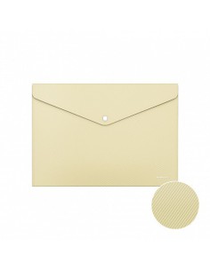 SOBRE BROCHE POLIPROPILENO OPACO A4 MATT PASTEL COLORES SURTIDOS ERICH KRAUSE 50322 (x12 unidades) 2