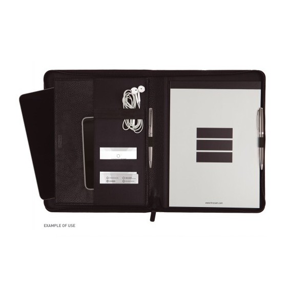 CARPETA CONGRESO PORTADOCUMENTOS CREMALLERA FOCUS A4 NEGRO FINOCAM 5098060