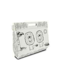 KIT KIDS1 BLOCS DIBUJO+BLOC ACUARELA/TEMPERA+ESTUCHE KANGOO+TEMPERAS OXFORD 400169566 2