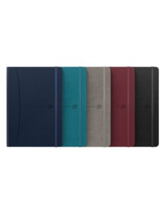 CUADERNO SIGNATURE A5 TAPA EXTRADURA 80H LISO COLORES SURTIDOS CLASICOS OXFORD 400163614 (x5 unidades)