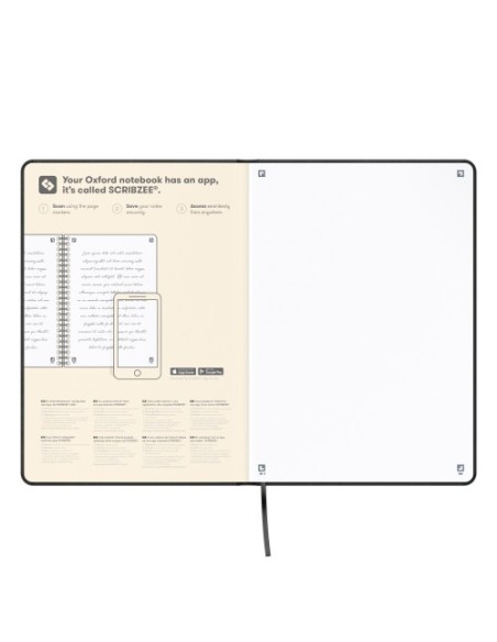 CUADERNO SIGNATURE A5 TAPA EXTRADURA 80H LISO COLORES SURTIDOS CLASICOS OXFORD 400163614 (x5 unidades)