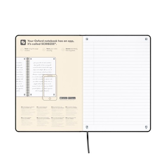 CUADERNO SIGNATURE A5 TAPA EXTRADURA 80H RAYADO HORIZONTAL COLORES SURTIDOS CLASICOS OXFORD 400163610 (x5 unidades)