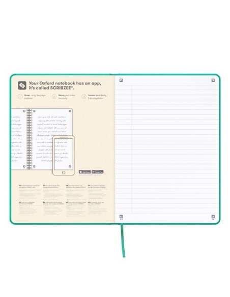 CUADERNO SIGNATURE A5 TAPA EXTRADURA 80H RAYADO HORIZONTAL COLORES SURTIDOS VIVOS OXFORD 400163613 (x5 unidades)