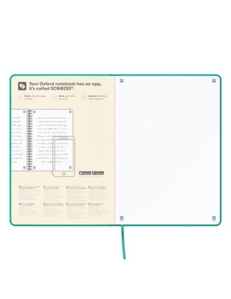 CUADERNO SIGNATURE A5 TAPA EXTRADURA 80H LISO COLORES SURTIDOS PASTEL OXFORD 400163616 (x5 unidades)