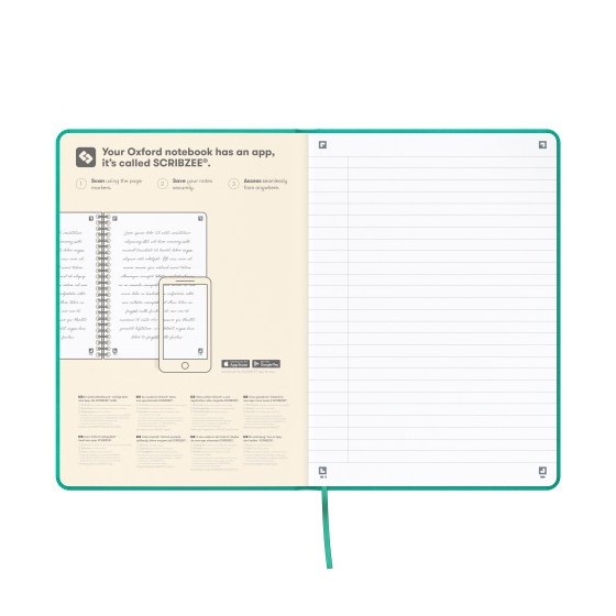 CUADERNO SIGNATURE A5 TAPA EXTRADURA 80H RAYADO HORIZONTAL COLORES SURTIDOS PASTEL OXFORD 400154941 (x5 unidades)