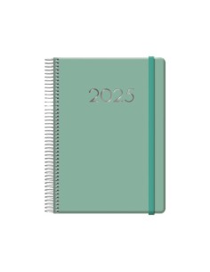 AGENDA 2025 DENVER DÍA PÁGINA 15 X 21 CM. COLOR VERDE DOHE 12720 - 25