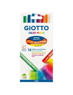 ESTUCHE CON ASA DE 12 BARRAS PINTURA ÓLEO GIOTTO F293400 2