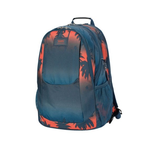 Totto Krimmler mochila Mochila escolar Azul, Rojo