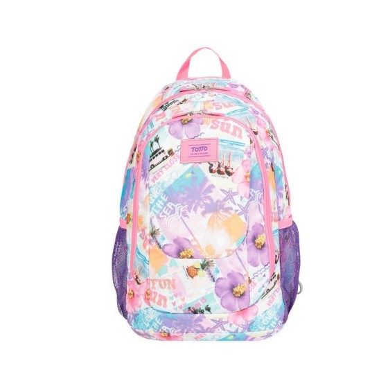 Totto Goctal mochila Mochila escolar Rosa Poliéster