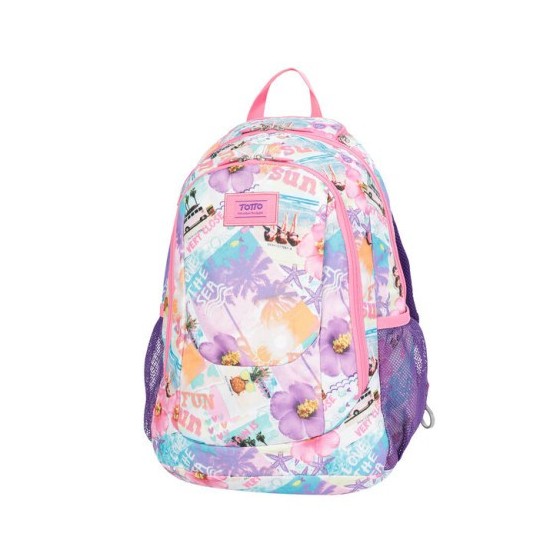 Totto Goctal mochila Mochila escolar Rosa Poliéster