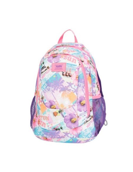 Totto Goctal mochila Mochila escolar Rosa Poliéster