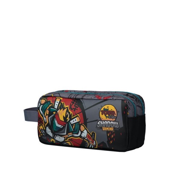 Totto Kazumi Estuche suave Negro, Gris
