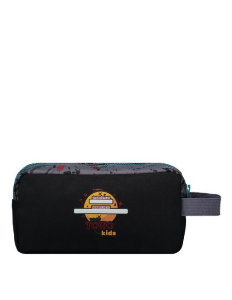 Totto Kazumi Estuche suave Negro, Gris