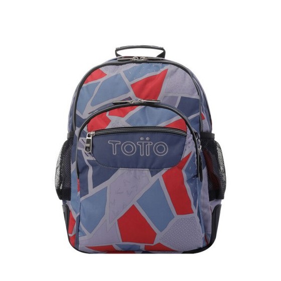 Totto Crayoles mochila Mochila escolar Gris, Rojo Poliéster