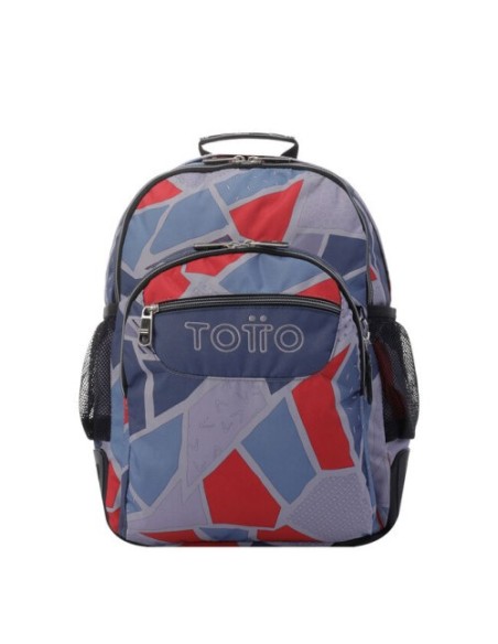 Totto Crayoles mochila Mochila escolar Gris, Rojo Poliéster