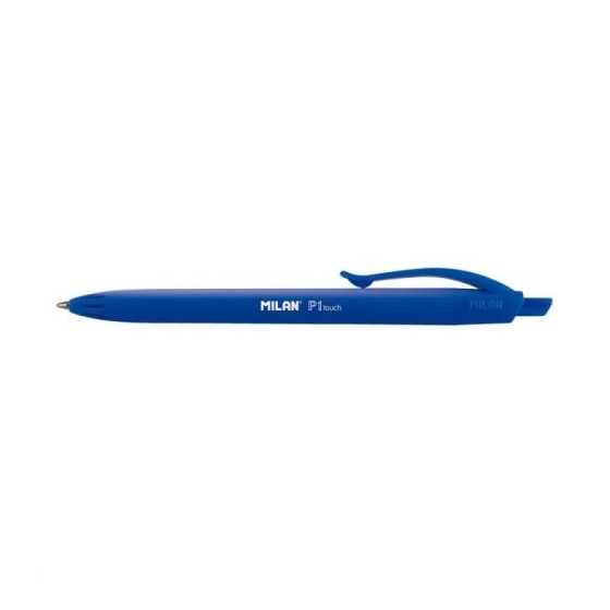 BOLSA CON COLGADOR 4 BOLÍGRAFOS P1 TOUCH AZUL MILAN 176510804