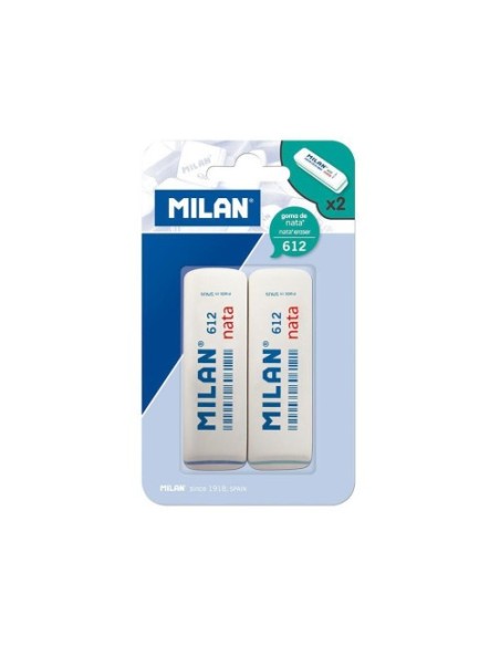 BLÍSTER 2 GOMAS NATA(R) 612 BISELADAS MILAN BPM9208