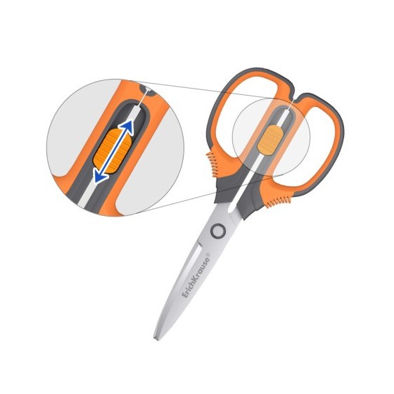 BLÍSTER TIJERAS PROTECTOR 15,5 CM ERICH KRAUSE 48055