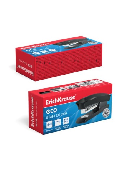 GRAPADORA ECO 24/6 HASTA 30 HOJAS ERICH KRAUSE 28235