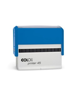 SELLO DE ENTINTAJE 25X82MM PRINTER 45 AZUL COLOP 102771