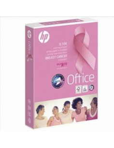 PAQUETE 500H PAPEL 80GR A4 HP PINK REAM CIE153 HP 177656 (x5 unidades)