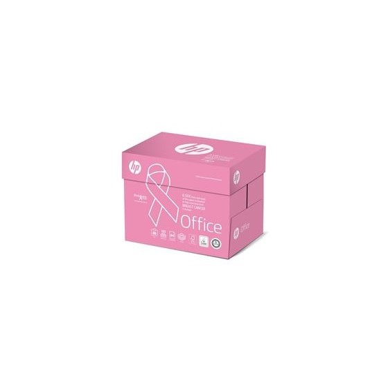 PAQUETE 500H PAPEL 80GR A4 HP PINK REAM CIE153 HP 177656 (x5 unidades)