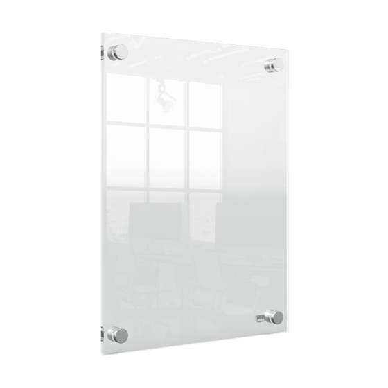 PORTAPOSTER ACRÍLICO TRANSPARENTE MURAL A4 NOBO 1915591