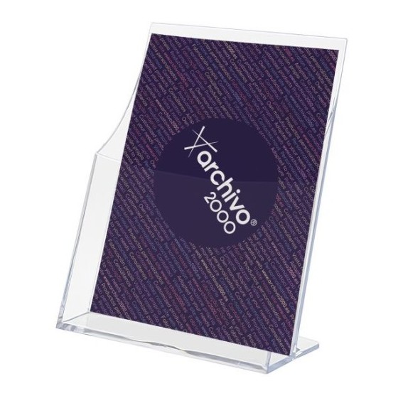 PORTAFOLLETOS SOBREMESA PREMIUM A5 VERTICAL 95x160x210MM ARCHIVO 2000 6142CSTP