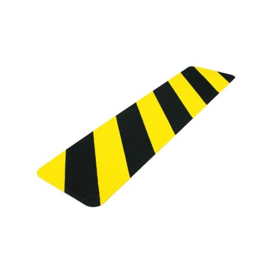 BOLSA 1 TIRA ADHESIVA ANTIDESLIZANTE 150X610MM AMARILLO/NEGRO TARIFOLD 197614