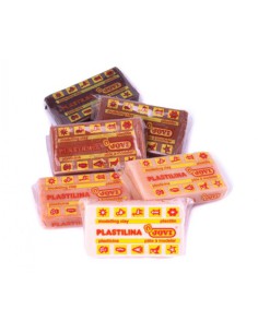 BANDEJA PLASTILINA 6 PASTILLAS 50GR COLORES SURTIDOS GAMA MULTICULTURAL JOVI 70/6M 2
