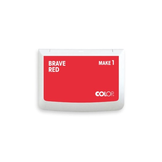 TAMPÓN MAKE1 COLOR ROJO VALIENTE 50X90 MM COLOP 155111