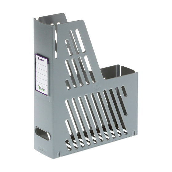 REVISTERO CON IDENTIFICADOR 240X75X315 MM COLO GRIS ARCHIVO 2000 2005 GS