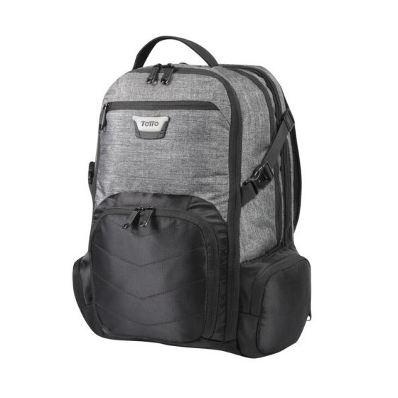 MOCHILA HYBRID TABLET Y PC 15'' 4 CREMALLERAS GRIS/NEGRO TOTTO MA04IND588-1620G-GN0