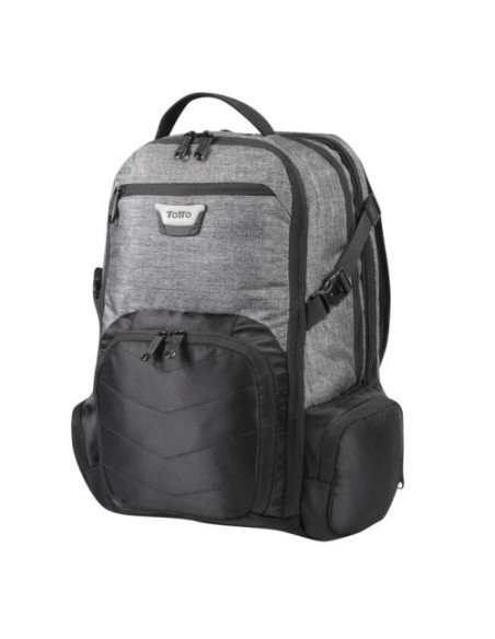 MOCHILA HYBRID TABLET Y PC 15'' 4 CREMALLERAS GRIS/NEGRO TOTTO MA04IND588-1620G-GN0