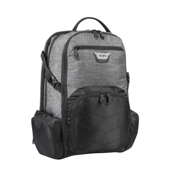 MOCHILA HYBRID TABLET Y PC 15'' 4 CREMALLERAS GRIS/NEGRO TOTTO MA04IND588-1620G-GN0