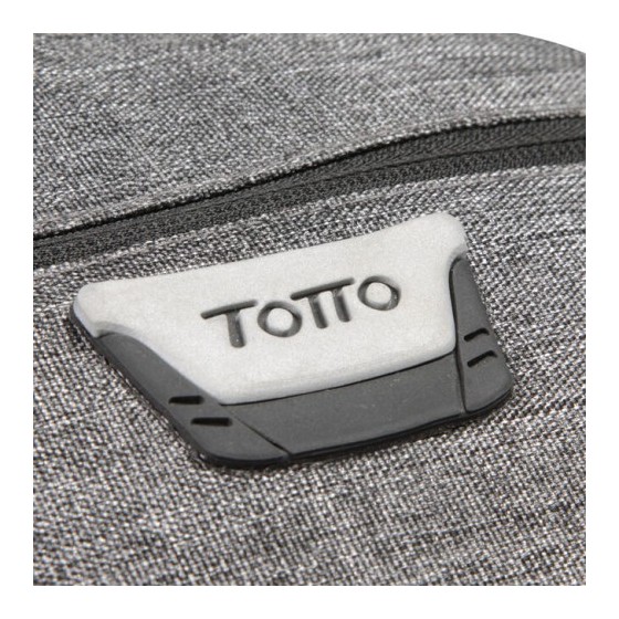 MOCHILA HYBRID TABLET Y PC 15'' 4 CREMALLERAS GRIS/NEGRO TOTTO MA04IND588-1620G-GN0