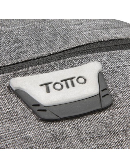 MOCHILA HYBRID TABLET Y PC 15'' 4 CREMALLERAS GRIS/NEGRO TOTTO MA04IND588-1620G-GN0