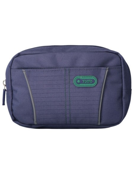 ESTUCHE MODELO EATFIT DOS BOLSILLOS AZUL/GOMAS GRISES TOTTO AC52KLA002-1910Z-Z3I