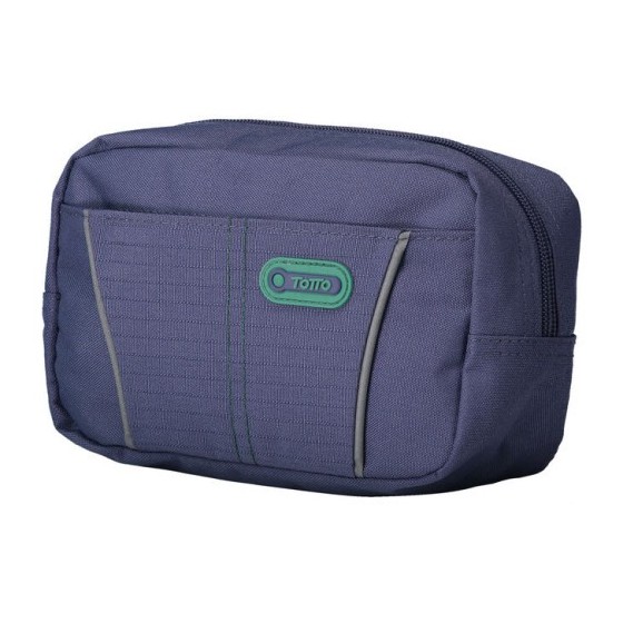 ESTUCHE MODELO EATFIT DOS BOLSILLOS AZUL/GOMAS GRISES TOTTO AC52KLA002-1910Z-Z3I