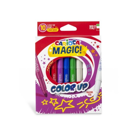CAJA 10 ROTULADORES MÁGICOS COLOR UP CARIOCA 43181