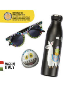 CAJA 6 ROTULADORES METALLIC PUNTA MAXI CARIOCA 43161 2