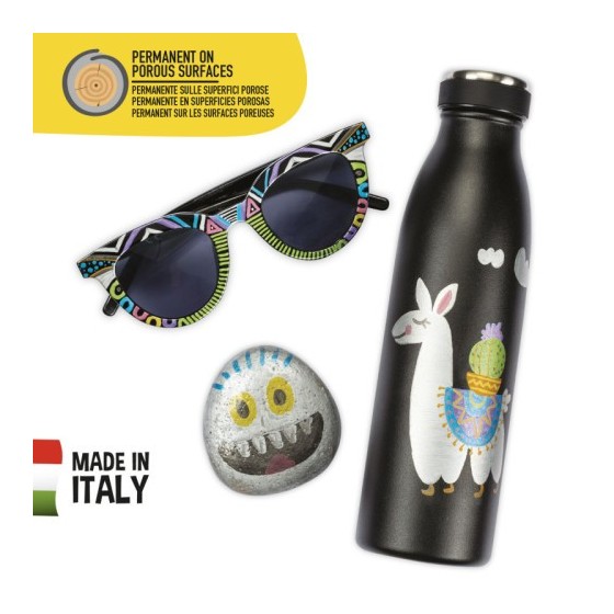 CAJA 6 ROTULADORES METALLIC PUNTA MAXI CARIOCA 43161