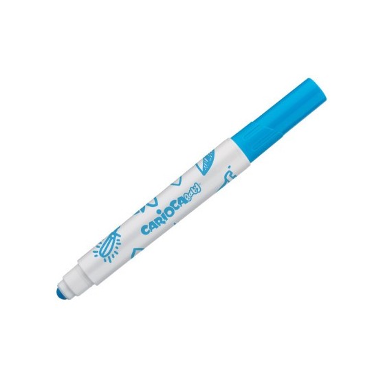 CAJA 6 ROTULADORES VALOROUS MARKER CARIOCA BABY 42813